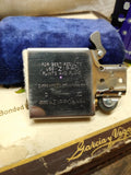 Vtg Unfired Zippo 1995 CAMEL Purple Guitar Neck Musical Note Black Matte Lighter