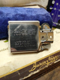 Vtg Unfired Zippo 1995 CAMEL Purple Guitar Neck Musical Note Black Matte Lighter