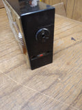 Vtg Bulova Super Transistor Radio Model 730 Portable Working Black
