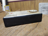 Vtg Bulova Super Transistor Radio Model 730 Portable Working Black