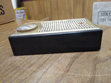 Vtg Bulova Super Transistor Radio Model 730 Portable Working Black