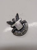 Vtg Sterling Silver United States Veterans Administration 20 Years Service Pin