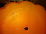 Vtg  23" Halloween Jack "O" Lantern Trick Treat General Foam Plastics Blow Mold