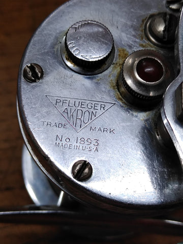 baitcasting reel made in usa Vtg Pflueger Akron No. 1893 Bait Casting Fishing Reel Made In USA Nice – cyclewarehouse.online