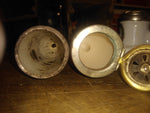 Vtg Porcelain Ceramic Hand Painted Smoking Pipe, Bowls