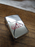 Vtg 1994 Unfired Zippo Slim Winston Select Cigarette Lighter Polished Chrome