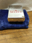 Vtg 1994 Unfired Zippo Slim Winston Select Cigarette Lighter Polished Chrome