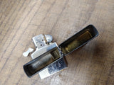 Vtg Unfired 1997 Zippo Black Matte Marlboro Compass Cigarette Lighter