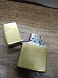 Vtg Zippo Solid Brass 1932-1991 Commemorative Cigarette Lighter Great Patina!