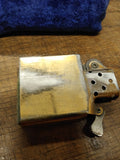 Vtg Zippo Solid Brass 1932-1991 Commemorative Cigarette Lighter Great Patina!
