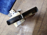 Vtg Zippo Solid Brass 1932-1991 Commemorative Cigarette Lighter Great Patina!