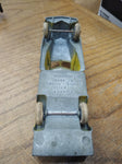 Vtg Tootsietoy Yellow Pickup Truck Cast Iron Pressed Metal Die Cast White Tires