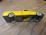 Vtg Tootsietoy Yellow Pickup Truck Cast Iron Pressed Metal Die Cast White Tires