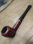 Vtg Dr. Grabow Duke Straight Rustic Imported Briar Tobacco Smoking Pipe
