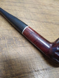 Vtg Dr. Grabow Duke Straight Rustic Imported Briar Tobacco Smoking Pipe