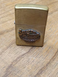 Vtg 1995 Zippo Cigarette Lighter Brass Select Trading Co. Tobbaccoville Inc.