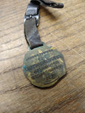 Vtg 1927 George Washington Essay Contest Pittsburgh Press Watch Fob Brass