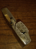 Vtg Made In Japan Chrome Plated Copper Cigarette Lighter Hawaii 50th State