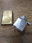 Vtg Made In Japan Chrome Plated Copper Cigarette Lighter Hawaii 50th State