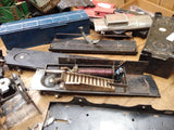 Vtg HUGE American Flyer Train Car Parts Lot Pre War Freight Tanker Caboose Truck