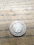 Vtg Sterling Silver 1960 National Organization For Mothers Of Twins Charm Pendan