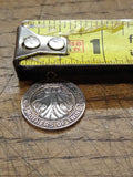 Vtg Sterling Silver 1960 National Organization For Mothers Of Twins Charm Pendan