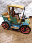 Vtg Modern Toys Japan 1950s Tin Toy Working Lever Action Car Lithograph Jalopy 1