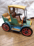 Vtg Modern Toys Japan 1950s Tin Toy Working Lever Action Car Lithograph Jalopy 1