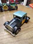 Vtg Cragstan Tin Toy Coupe Car Friction Motor Working 1950s Lithograph Japan! 4
