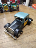 Vtg Cragstan Tin Toy Coupe Car Friction Motor Working 1950s Lithograph Japan! 4
