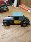 Vtg Cragstan Tin Toy Coupe Car Friction Motor Working 1950s Lithograph Japan! 4