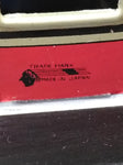 Vtg Cragstan Tin Toy Sedan Car Friction Motor Working 1950s Lithograph Japan! 5