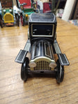 Vtg Cragstan Tin Toy Sedan Car Friction Motor Working 1950s Lithograph Japan! 5