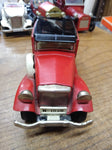 Vtg Bandai Tin Toy 1929 Sedan Car Friction Motor Japan Nice Shape 9