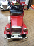 Vtg Bandai Tin Toy 1929 Sedan Car Friction Motor Japan Nice Shape 9