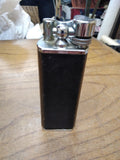 Vtg Penguin BGLBG Gas Sun Pearl Lift Arm Table Top Cig Lighter Leather Chrome