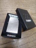 Vtg NOS Sealed 2015 Zippo Cigarette Lighter Regular Street Chrome Orig Box! #2