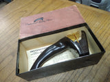 Vtg Cutco Professional Hand Held Honing Stone Knife Sharpener In Original Box