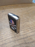 NOS Sealed 2018 Zippo Cig Lighter Patriot Made In USA Flag Skull&Crossbones Box