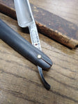 Vtg Blackie C-Mon Hand Made Red Diamond Straight Razor Monkhouse Ellicotville NY