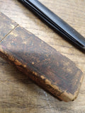 Vtg Blackie C-Mon Hand Made Red Diamond Straight Razor Monkhouse Ellicotville NY
