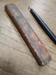 Vtg Blackie C-Mon Hand Made Red Diamond Straight Razor Monkhouse Ellicotville NY