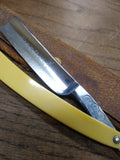 Vtg WISS BEST Straight Razor w/Case J WISS & Sons Newark NJ Very Nice Condition!