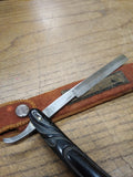 Vtg Robeson Cutlery ShurEdge Straight Razor The Razor That Fits Your Face w/Case