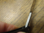 Vtg Felt Pad 472 F.P.R.W. Straight Razor Nice Jimps Blade and Scales!