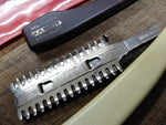 Vtg 2Pc Lot Durham Duplex + K.R Witte Straight Razor Solingen Germany USA Nice!