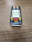 Vtg 1980 Burnin Key Cars Black Ferrari Complete w/Key and Glow Tag Works Great!