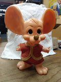 Vtg Roy Dess Of Florida 1970 Topo Gigio Coin Bank Santa Clause Doll Figure 10.5"
