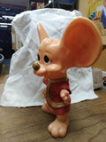 Vtg Roy Dess Of Florida 1970 Topo Gigio Coin Bank Santa Clause Doll Figure 10.5"