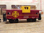 Vtg Bachmann HO Scale Santa Fe 0-6-0 Loco w/Tender & Caboose #834 Original Box